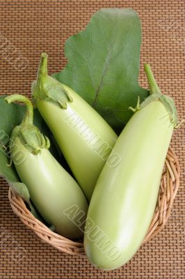 Eggplants.
