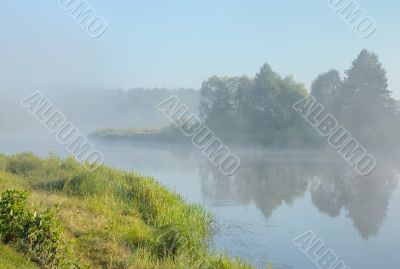 River mist