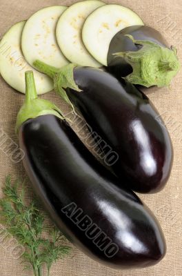 Eggplants.