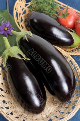 Eggplants.