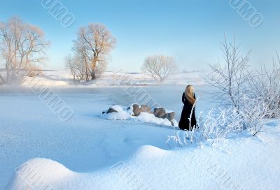 Winter in Drozdy