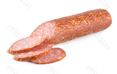 Juicy smoked sausage