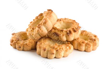 Sweet cookies isolated