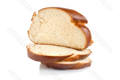 Chunks of sweet bread