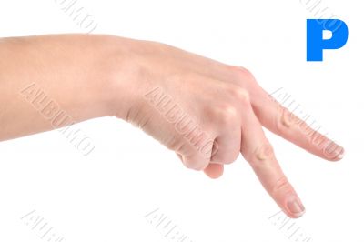Letter P
