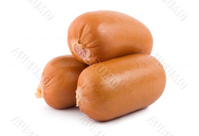 Three sausages