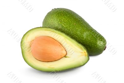 Ripe avocado