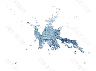 Watersplash Abstract