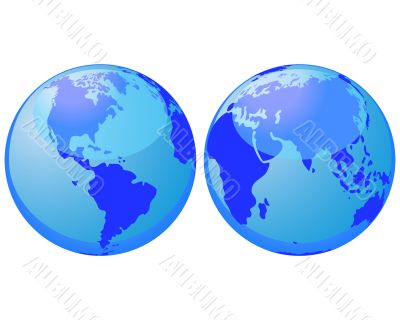world globes