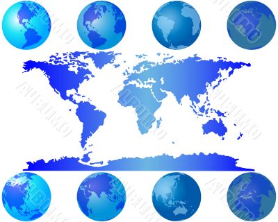 world globes