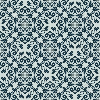 seamless damask background