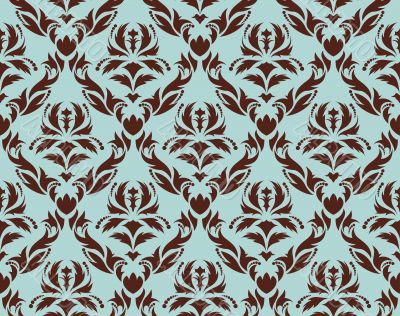 seamless damask background