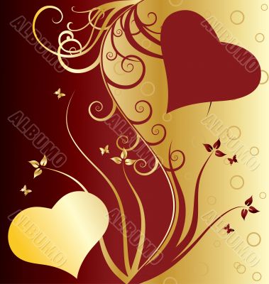 valentine greeting card