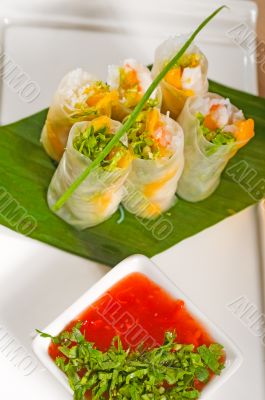 vietnamese style summer rolls