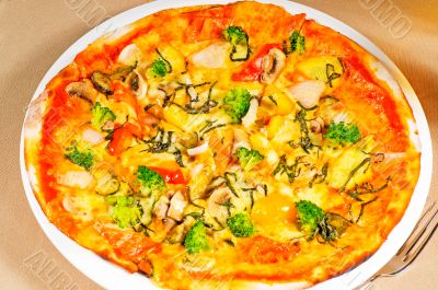 vegetarian pizza
