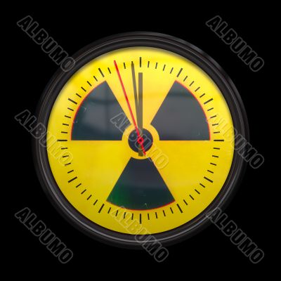 radioactive clock