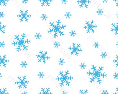 seamless snowflakes