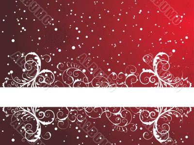 winter frame background