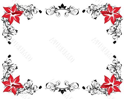 floral frame