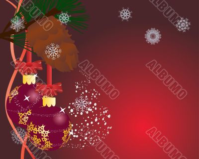 christmas  postcard