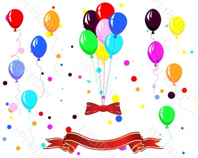 colorfull balloons