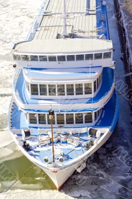 passenger ship at the pier