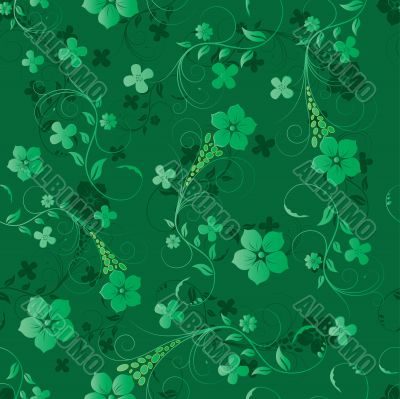 floral seamless background