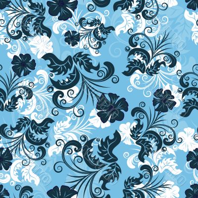 floral seamless background