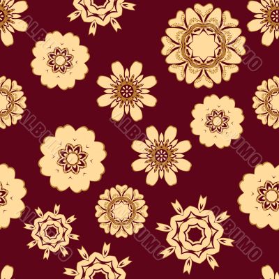 seamless floral background