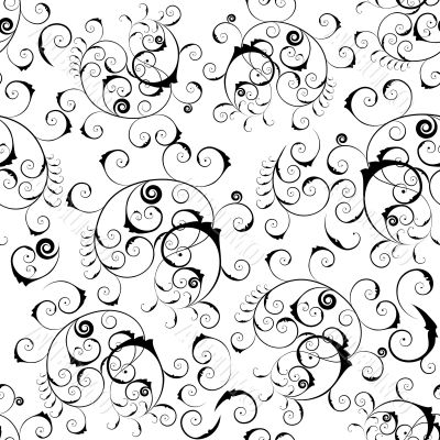 floral seamless background
