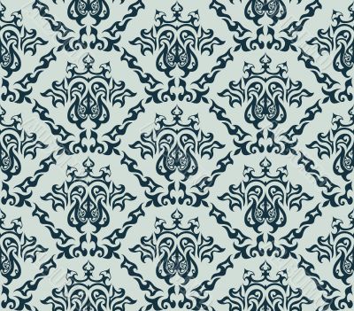 seamless damask background