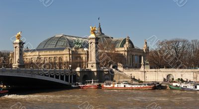 Pont Alexander III et the Grand Palais
