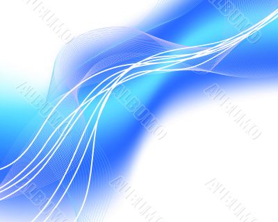 glowing water waves
