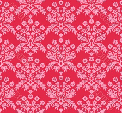 seamless damask background