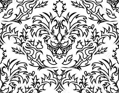 damask seamless pattern