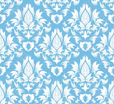 seamless damask background