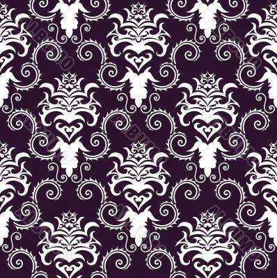 damask seamless background