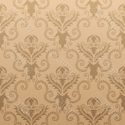 seamless damask background