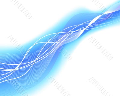 glowing water waves
