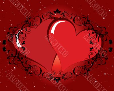 valentine frame