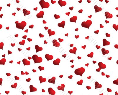 seamless hearts background