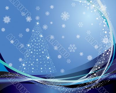 christmas postcard