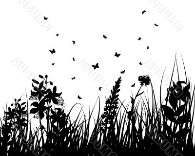flower silhouettes
