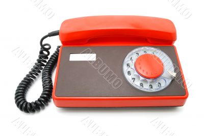 Orange telephone