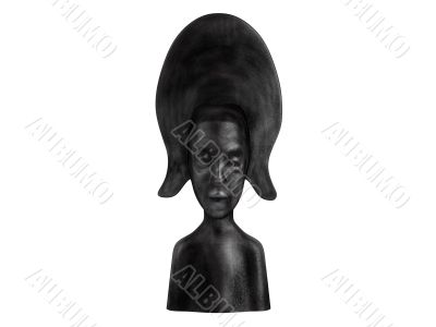 Old african statuette