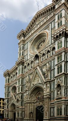 Main cathedral of Florence `Duomo`. Italy.