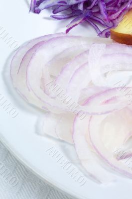 salad ingredient on a plate