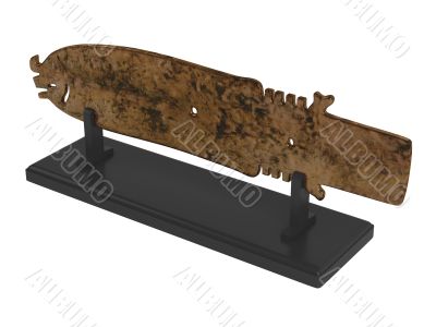 Fish statuette