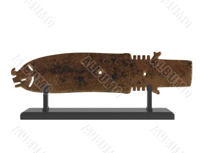 Fish statuette