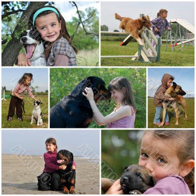 children and dogs